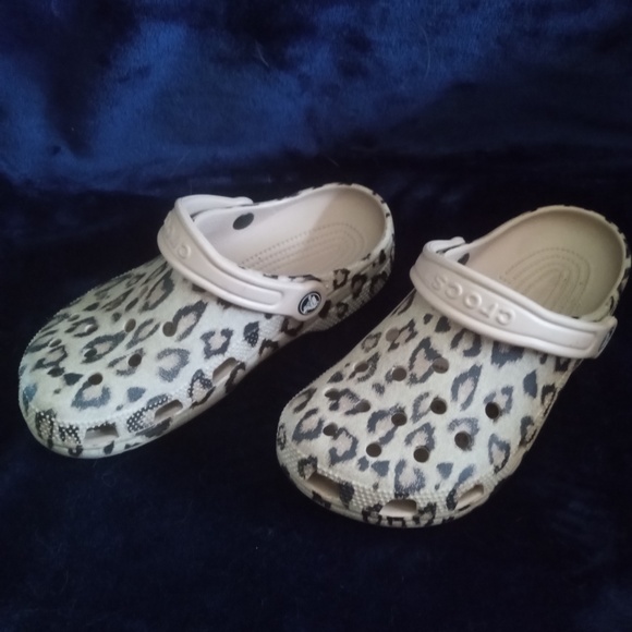 Leopard Print Crocs - Picture 3 of 4